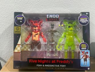 FNAF ENDO SERIES FOXY & RADIOACTIVE FOXY