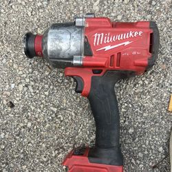 M18 FUEL ONE-KEY 18V Lithium-Ion Brushless Cordless 7/16 in. High Torque Impact Wrench (Tool-Only)