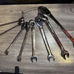 Blue Point Ratcheting Wrench Set 