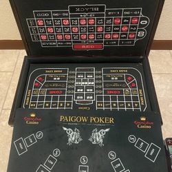 Game Set Roulette And Poker