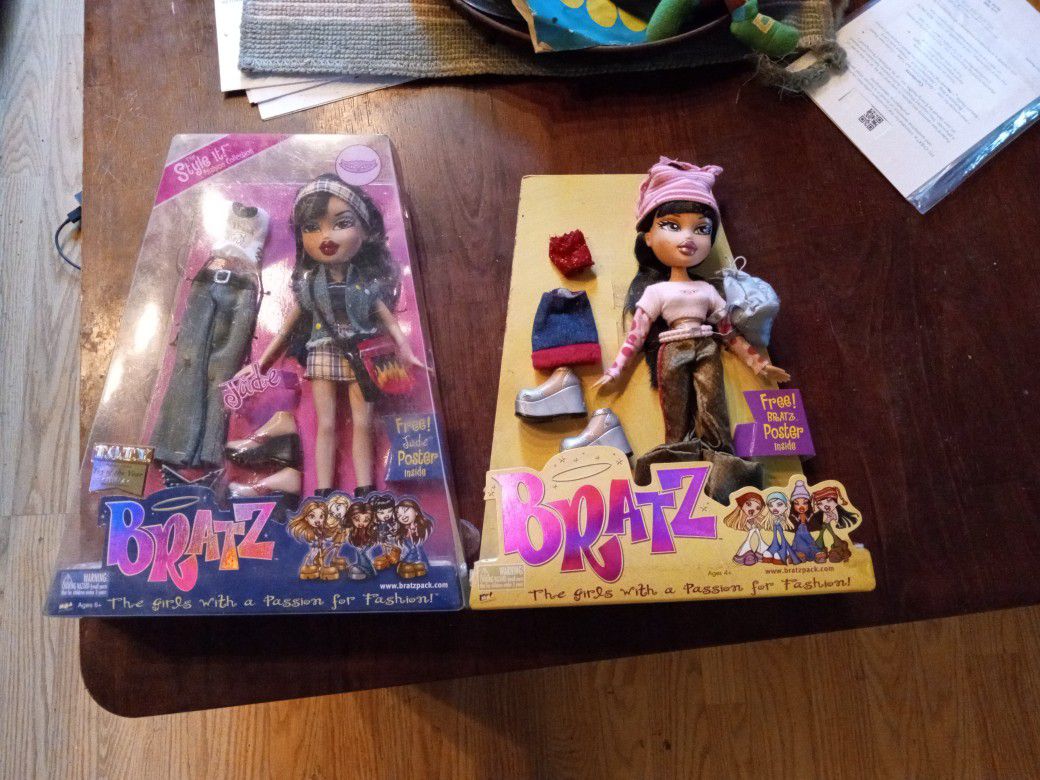  Bratz Jade Dolls One Is 2001 And One Is 2003