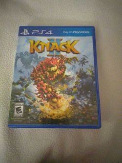 PS4 GAME KNACK II