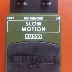 Behringer Slow Motion Sm200.  Very Rare