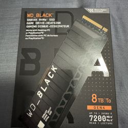 WD_BLACK 8TB SN850P NVMe M.2 SSD