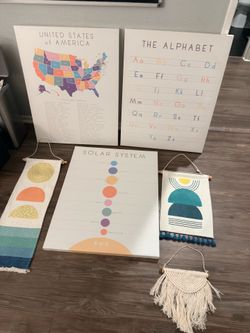 Homeschool/classroom wall decor