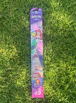 SkyFlier Delta nylon Kite featuring Disney's The Little Mermaid characters Ariel and Flounder - NEW