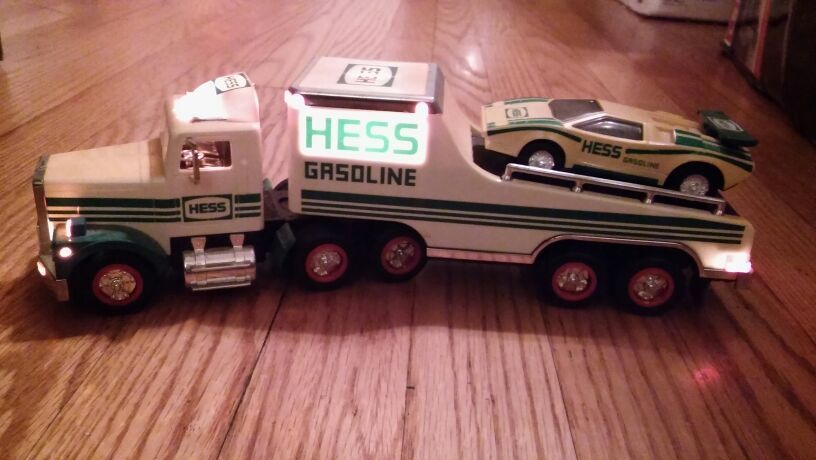 1991 Hess Car Hauler with Race Car