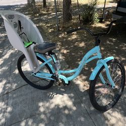 Kenet bike 26’ with baby chair