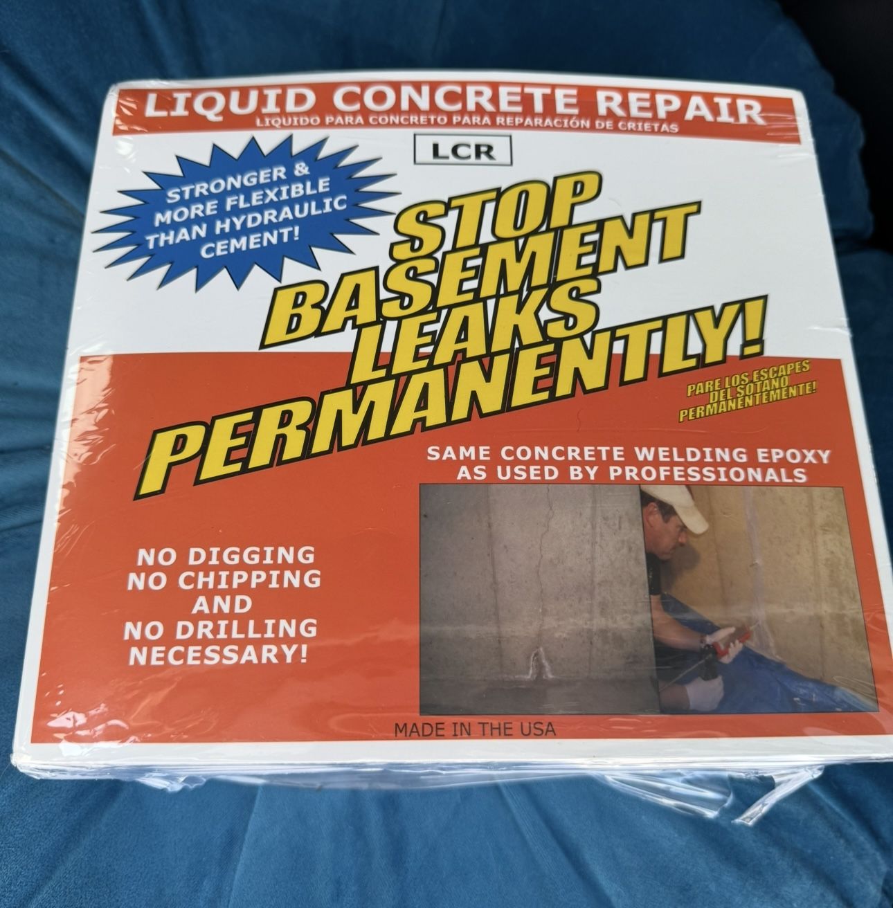NIB Polygem Liquid Concrete Repair 