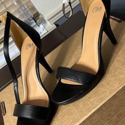 Black Heels - Size 9.5 - Never worn