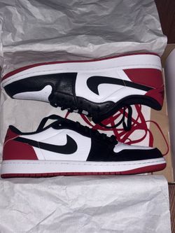 Jordan 1 Low(Black Toe)(Read Description )