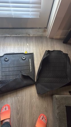 Tacoma all weather mats front and passenger
