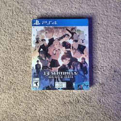 13 Sentinels Aegis Rim With Artbook PS4 PlayStation 4 Brand New