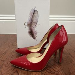 Jessica Simpson RED High Heels 