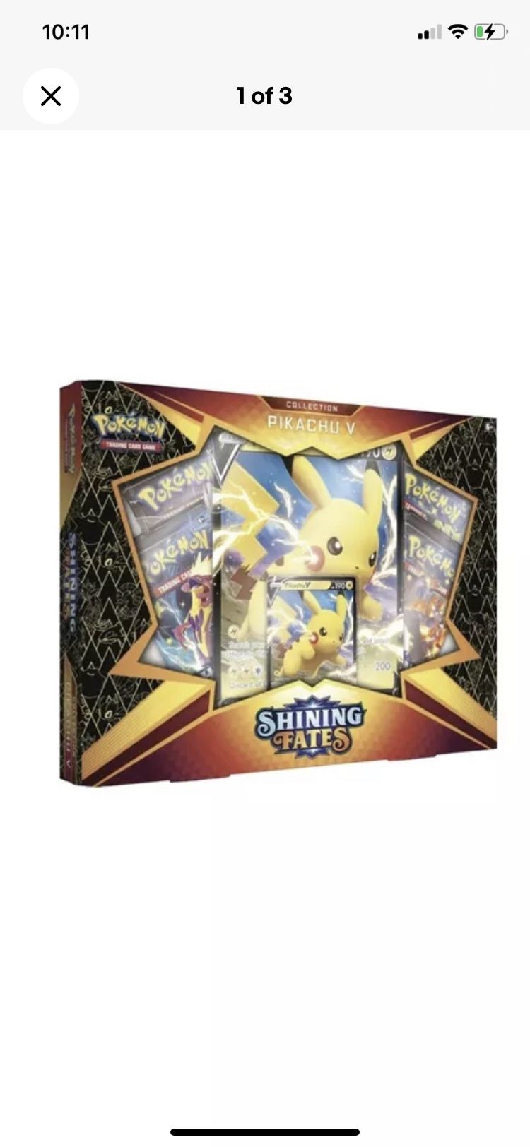 Pokémon TCG: Shining Fates Collection (Pikachu V)