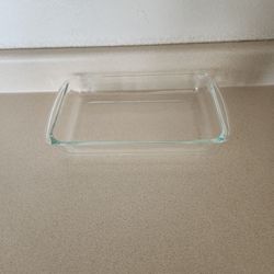 Pyrex 2 LITER Rectangle Clear Glass 