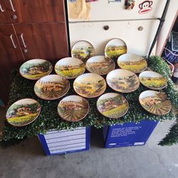 Salad Bowl and Dessert Plates