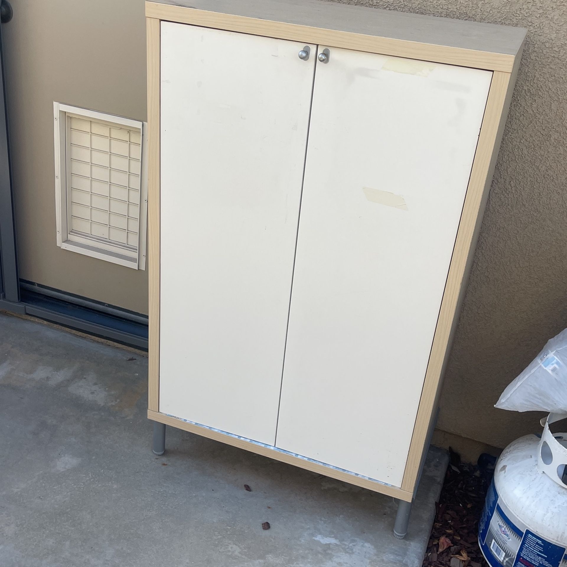 Cabinet Three Shelves For Storage