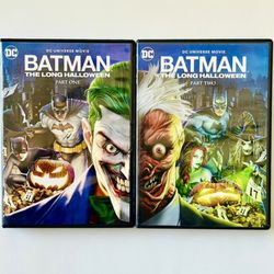 DC Universe Movie Batman The Long Halloween Part One And Two DVD