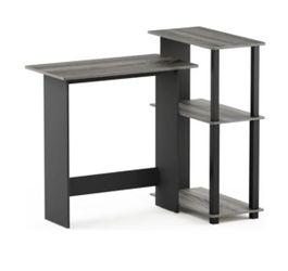 New In Box Corner Computer Desk With Shelf