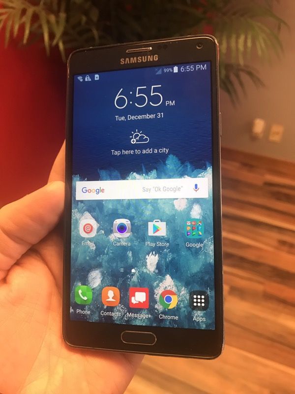 Unlocked note 4 Samsung