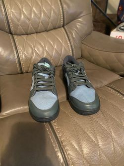 Nike Dunk Low Sneakers Gray Blue