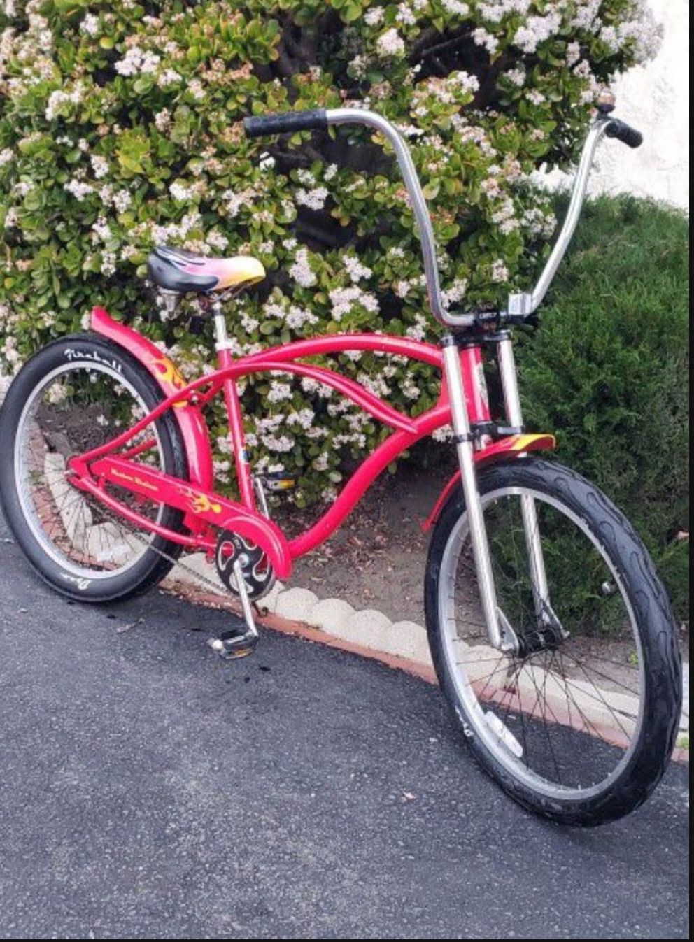Gt Dyno Cruiser Bike Fat Tires Adults Men's Bike Beach Cruiser Bicycle Big Fat Tire