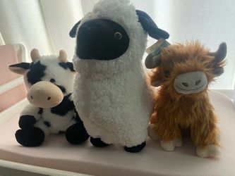 New Farm plush Animals