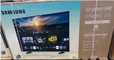 65 Samsung TV free delivery 6 month warranty  $55 down on Finacing