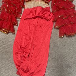 Small Adult Salsa Halloween Costume 