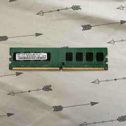 Samsung 1GB 2RX8 PC2-5300U-555-12-E3 Desktop Memory M378T2953CZ3-CE6