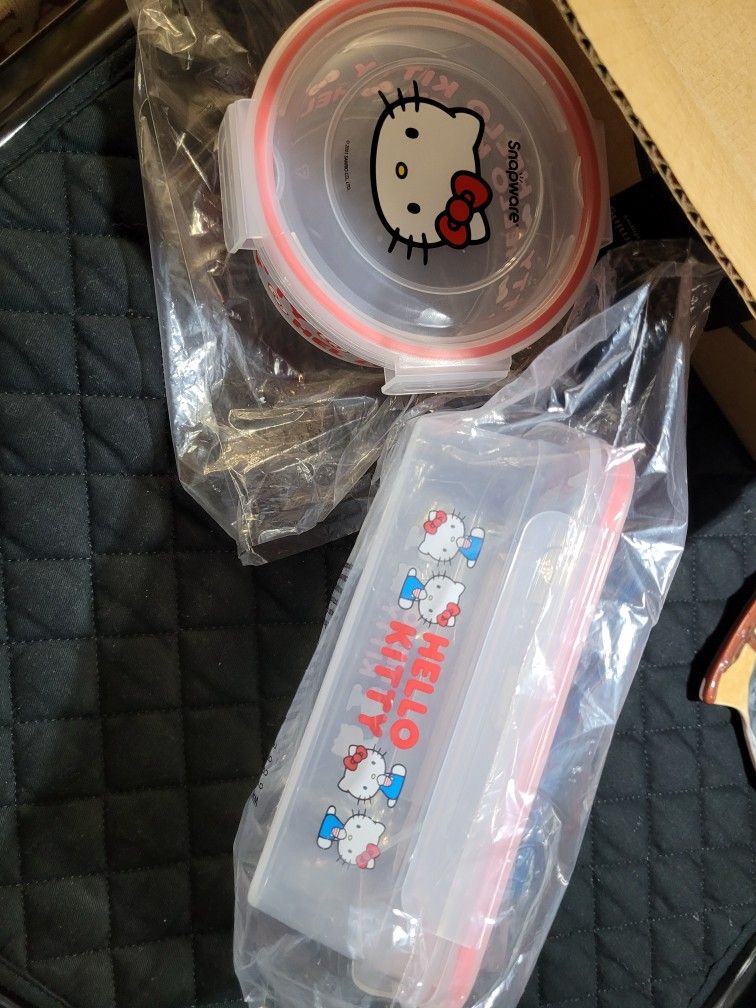 Hello Kitty Containers 