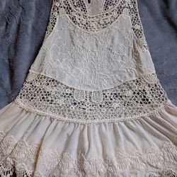 White Embroidery Top