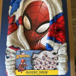 Spider Man Hooded Throw 