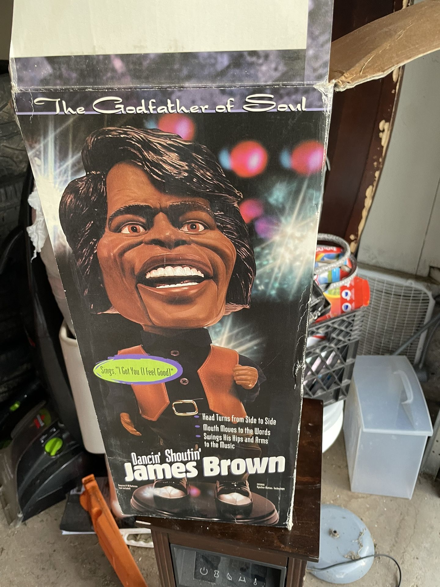 James Brown Singing Dancing Doll