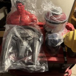 Predator Badlands, Mission impossible, Red hulk, Transformers Pop Corn Bucket Bundle