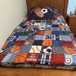 Bed Frame, Dresser, and Nightstand 