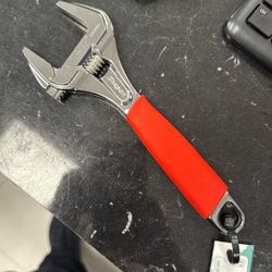 SNAP ON ADHW8A 8” Wide Mouth Adjustable Wrench 