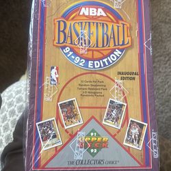 Upper deck 91-92 basketball cards