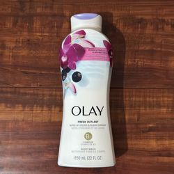 Olay Fresh Outlast B3 Complex Body Wash: Notes Of Orchid And Black Currant Scent; 22 oz 