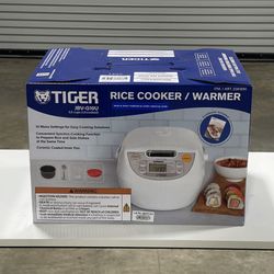 NEW - Tiger 5.5 Cup Rice Cooker - White