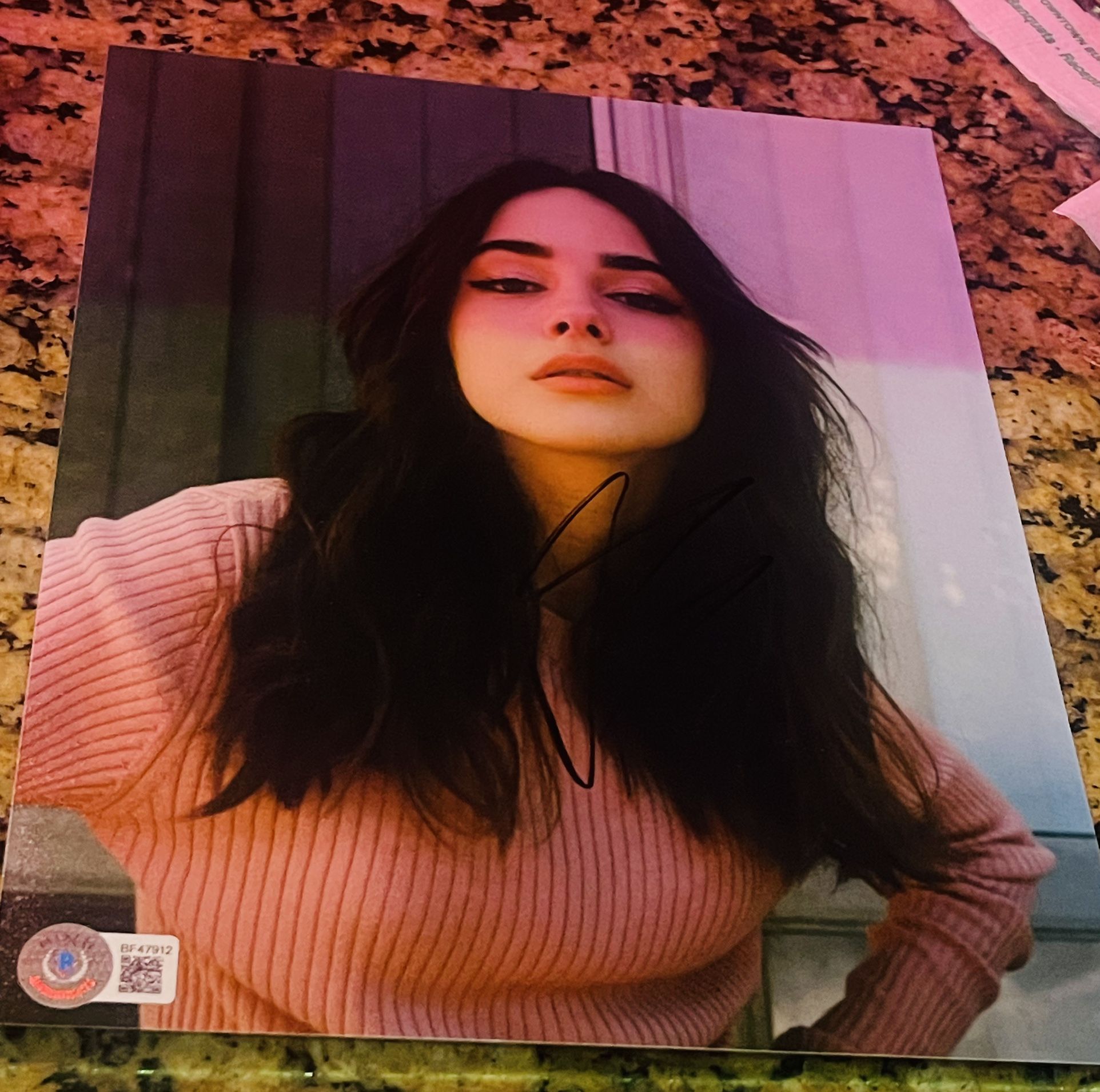 BAS COA JULIA BUTTERS SIGNED 8x10 PHOTO