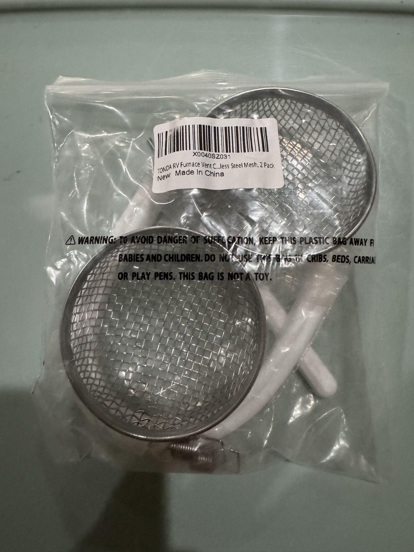 RV Flying Insect Screen, RV Furnace Vent Cover Bug Screen 2 Pack