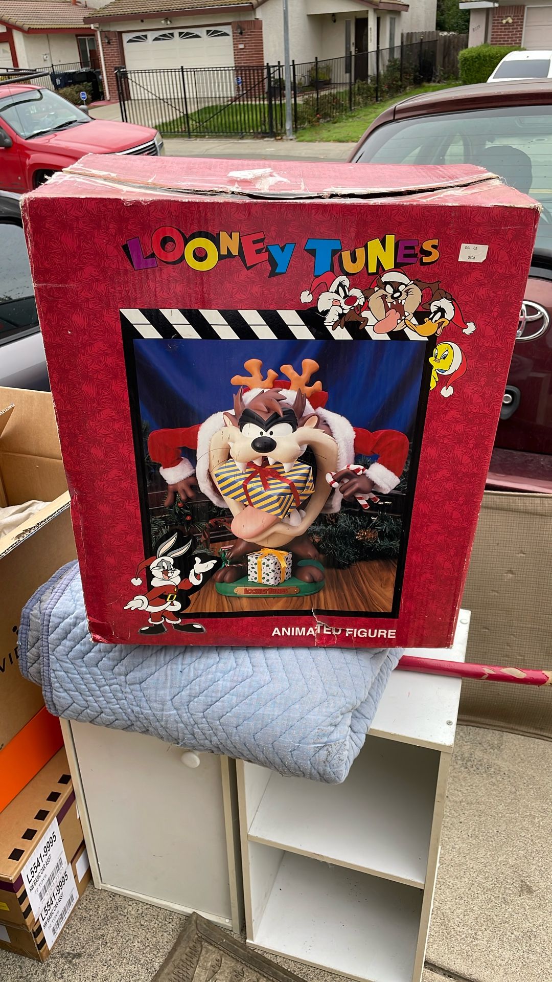 Taz Animated Christmas Figure