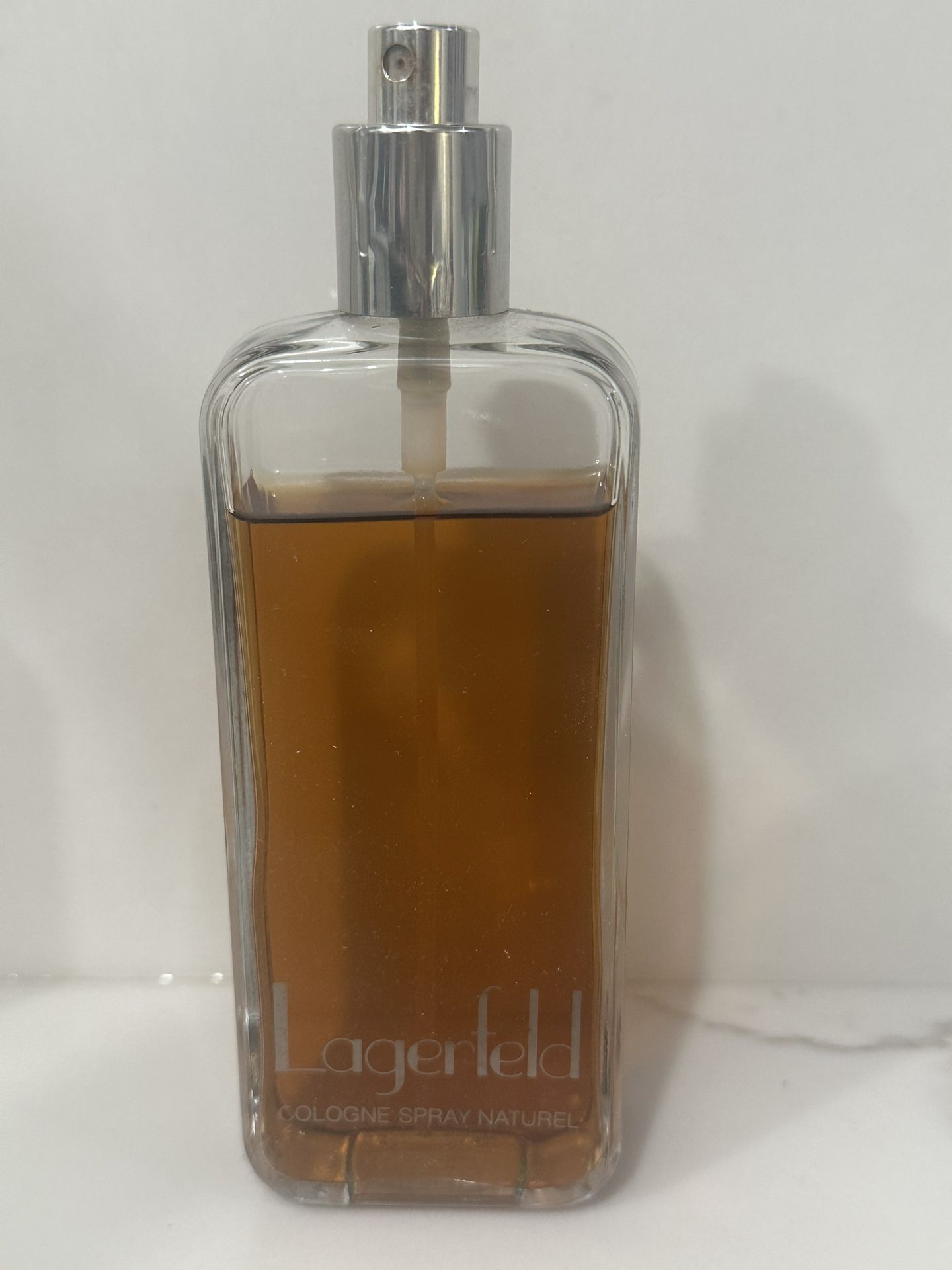 Vintage Lagerfeld Men’s Cologne 4oz - not full
