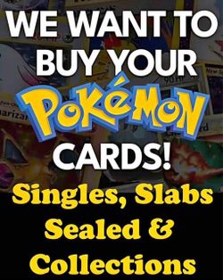 I want to buy your pokemon cards!