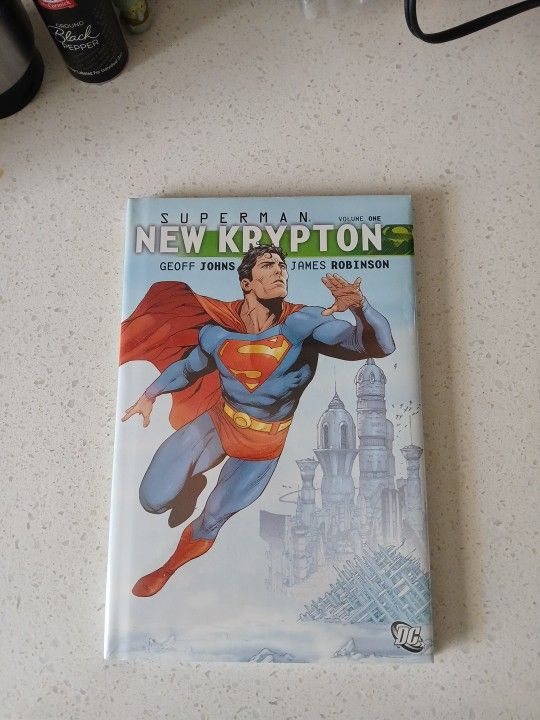 Superman Hard Cover Comic Book