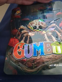 Gumbo 3.5g Mylar Bag