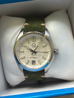 Islander Watch , Islander Brookville ISL-131Hi-Beat Automatic Watch- Linen Dial