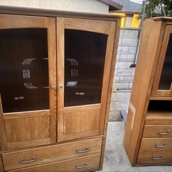 2 Cabinets Almost Free.. Come Pick Them Up. 